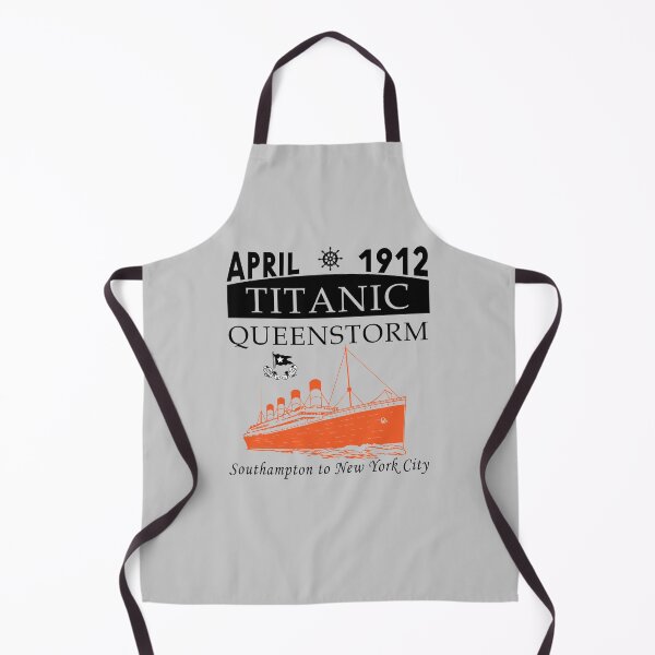 Item preview, Titanic Queen of the Ocean Vintage Cruise Sinking Ship Atlantic Voyage  designed and sold by TopTeeShop.