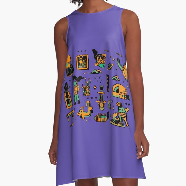 Galeria Moon Walker A-Linien Kleid