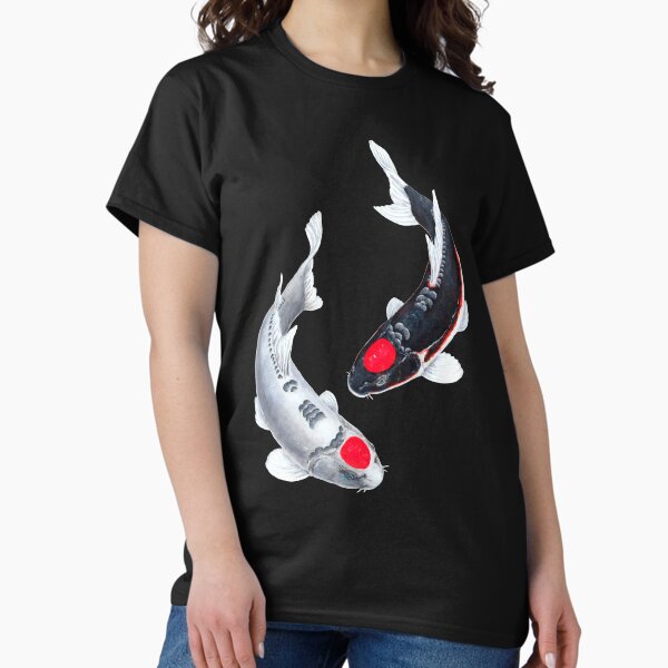 Item preview, Koi Fish Tancho Black White designed and sold by Koiartsandus.