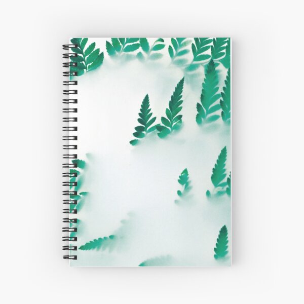 Foggy fern Spiral Notebook