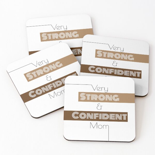 Item preview, Strong and confident mom- best mom appreciation designed and sold by trendygiftshop.