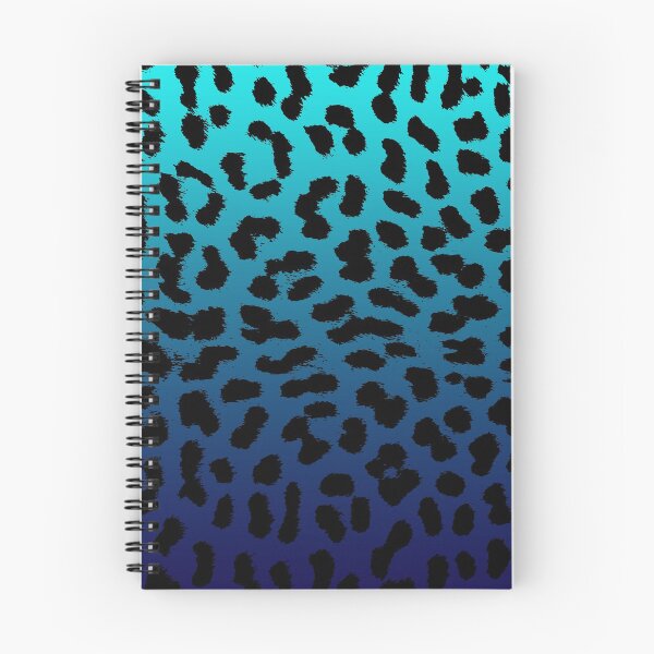 Item preview, Leopard Print in Blue Cheetah Design Underwater Ocean designed and sold by MadandMean.