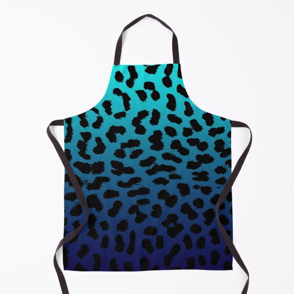 Item preview, Leopard Print in Blue Cheetah Design Underwater Ocean designed and sold by MadandMean.