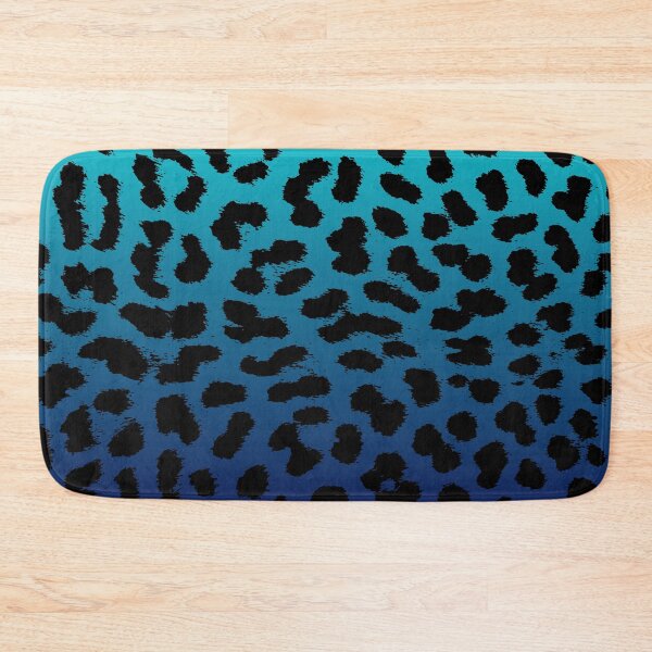 Item preview, Leopard Print in Blue Cheetah Design Underwater Ocean designed and sold by MadandMean.