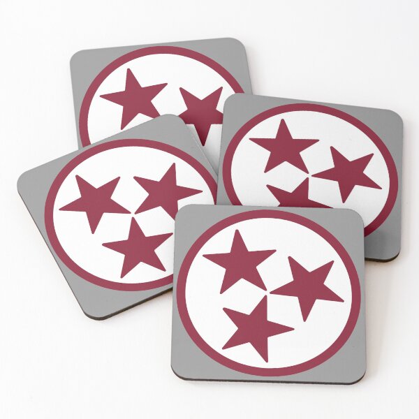 Item preview, White & Maroon Tri-Star designed and sold by tennessee-carly.
