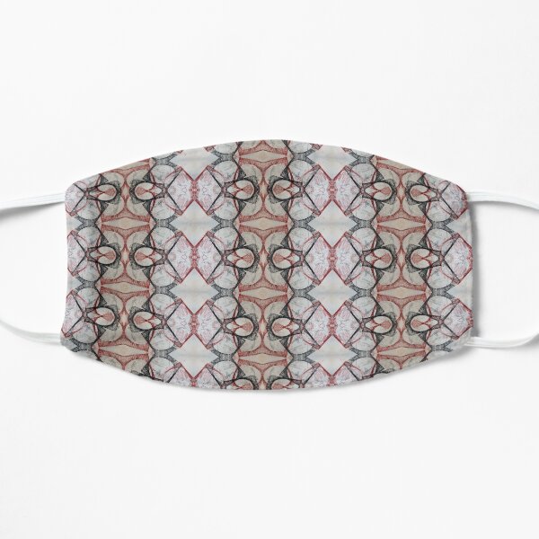Red and Black Flat Mask