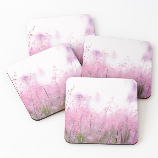 Item preview, Pink summer field designed and sold by ColorsHappiness.