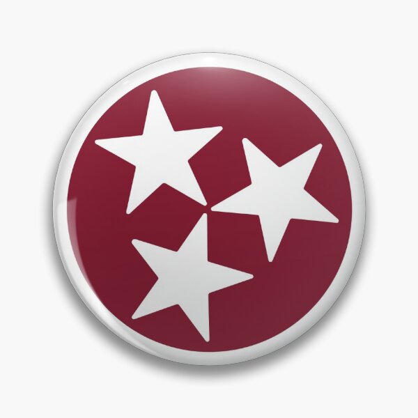Item preview, Maroon & White Tri-Star designed and sold by tennessee-carly.
