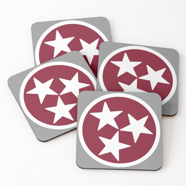 Item preview, Maroon & White Tri-Star designed and sold by tennessee-carly.