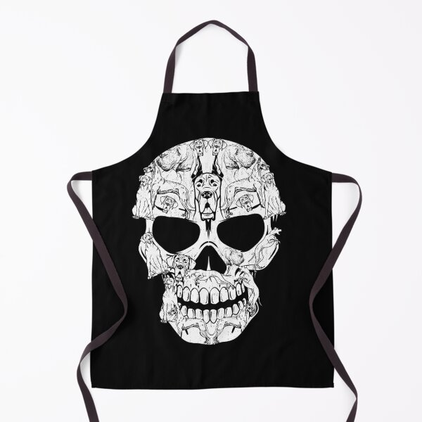 Item preview, Dane Dog Skull Funny Halloween Costume Gift designed and sold by mynotn.