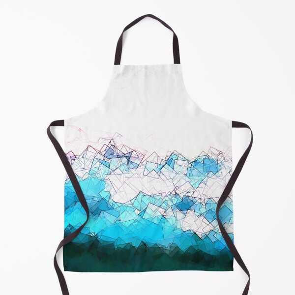 Item preview, square fantasy blue beach designed and sold by Filigranas Digitales.