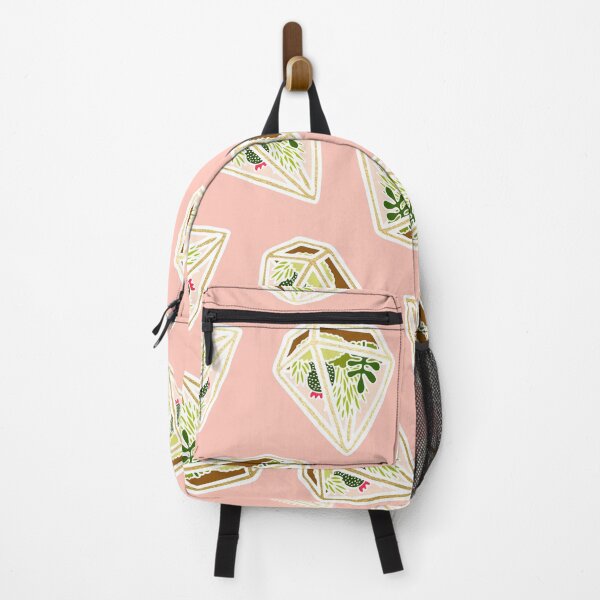 Item preview, Terrarium Pattern in Pastel Pink designed and sold by evannave.