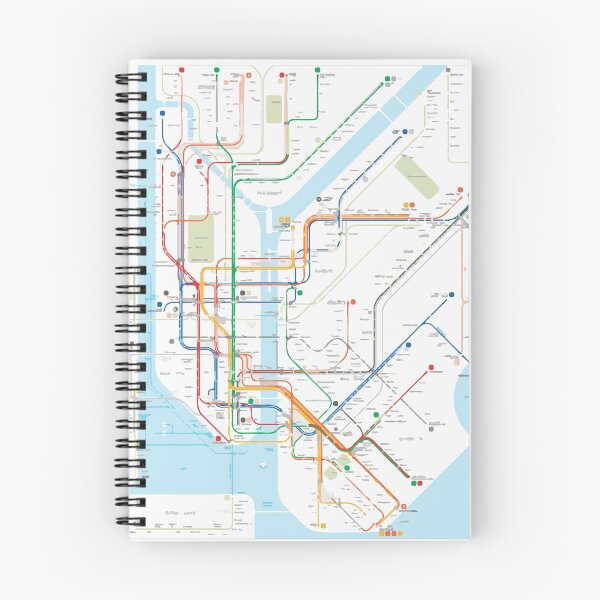 Item preview, New York City Transit Map designed and sold by carriemerriam.