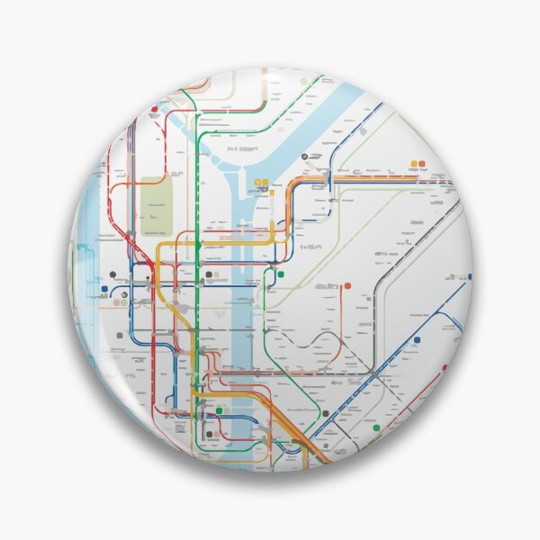 Item preview, New York City Transit Map designed and sold by carriemerriam.
