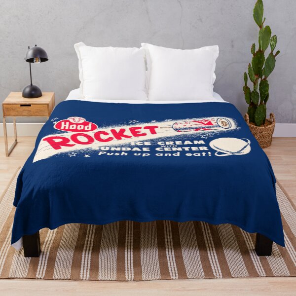 Item preview, ROCKET ICE CREAM with SUNDAE CENTER! WRAPPER designed and sold by ThrowbackAds.