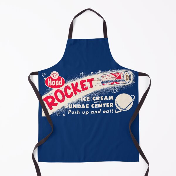 Item preview, ROCKET ICE CREAM with SUNDAE CENTER! WRAPPER designed and sold by ThrowbackAds.