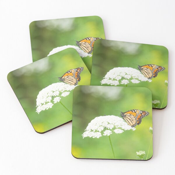 Item preview, The Monarch on Queen Anne's Lace designed and sold by EugeJ.