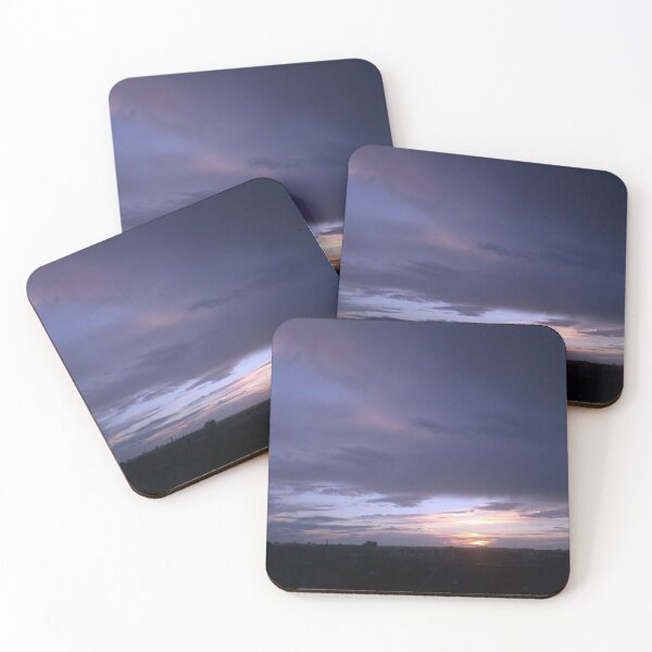 Item preview, Blue moody sunset colors designed and sold by Dream-dust.