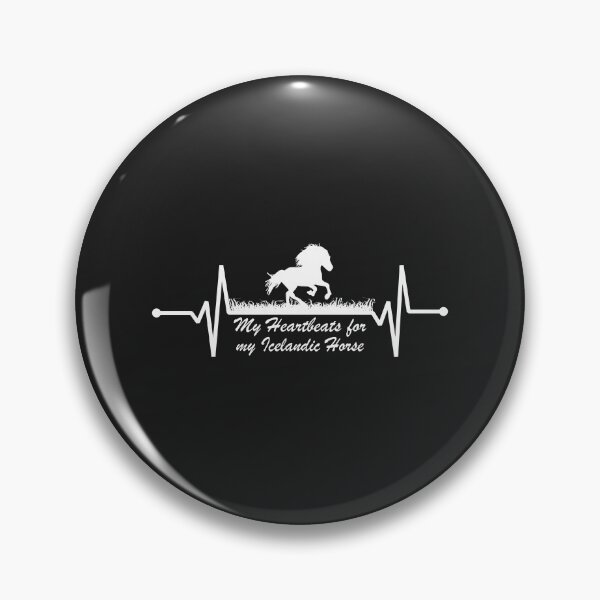 Item preview, Icelandic Horse Tölt Icelander Pony Heartbeat Gift  designed and sold by richter74.