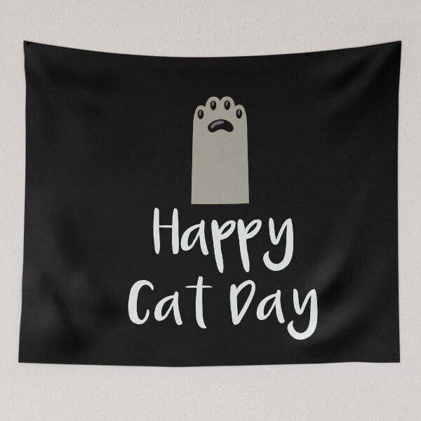 Item preview, Happy Cat Day designed and sold by Ela-Designer.