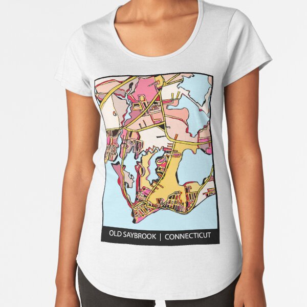 Old Saybrook, CT Premium Scoop T-Shirt
