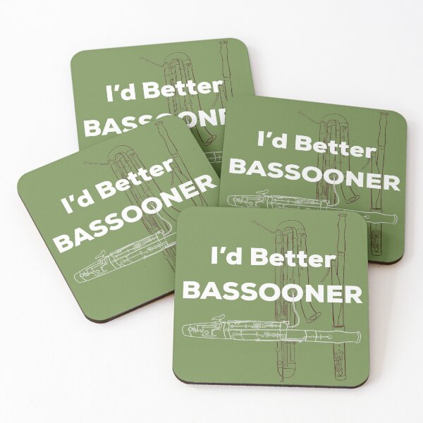 Item preview, I'd Better Bassooner designed and sold by ElmLenonn.