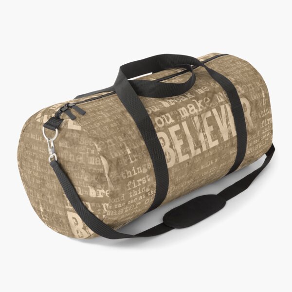 Believer - Sepia Duffle Bag
