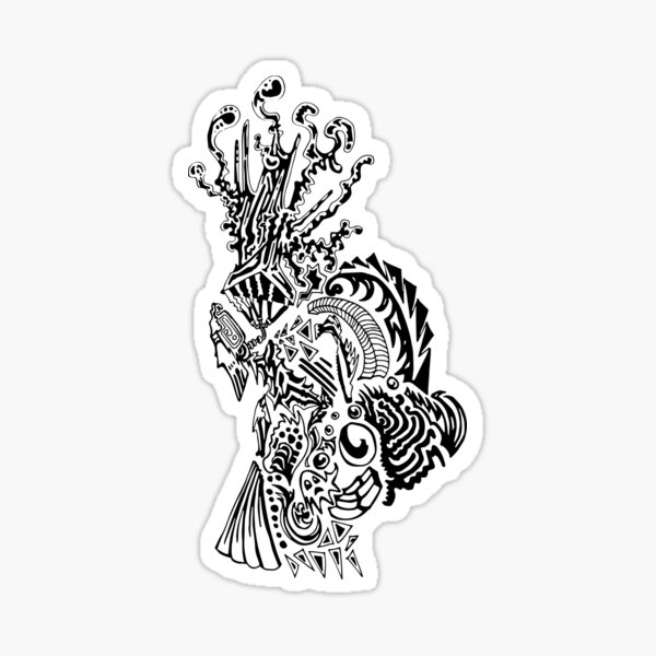 'Thinking' - Jaime Jacob Sticker