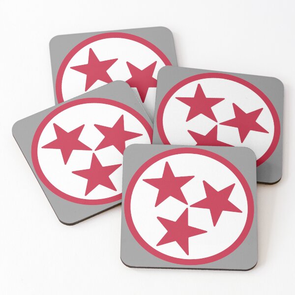 Item preview, White & Red Tri-Star designed and sold by tennessee-carly.