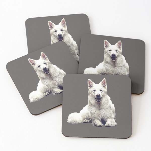 Item preview, White Swiss Shepherd Dog designed and sold by Elarex.