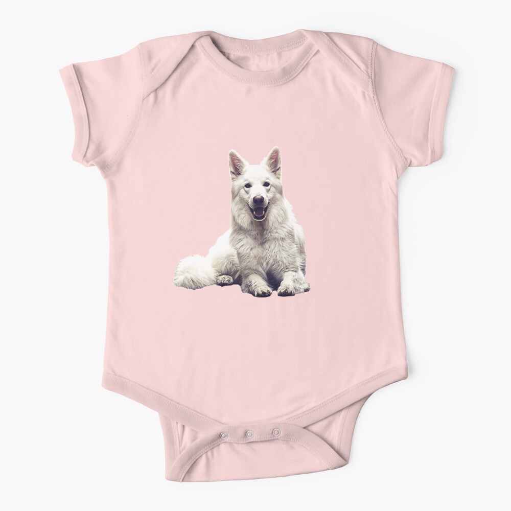 White shepherd hot sale baby