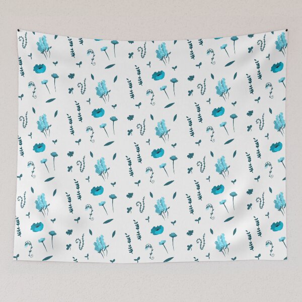 Item preview, Botanicals - Blue designed and sold by xalygatorx.