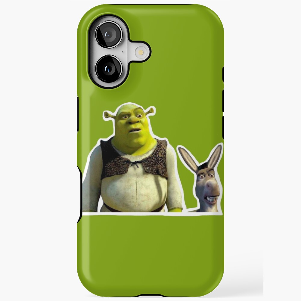 Shrek and Donkey Sticker  Sticker