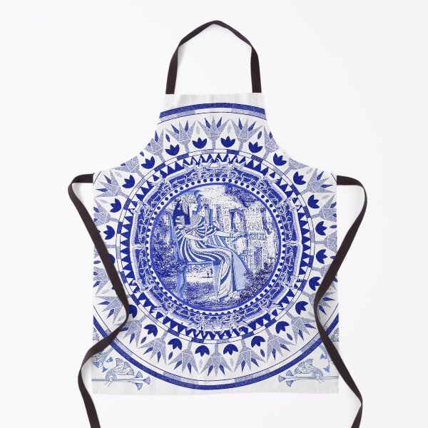 Item preview, Egyptian Blue and White Nefertari (SPODE INSPIRED) designed and sold by Curtis Ryan Woodside Productions.