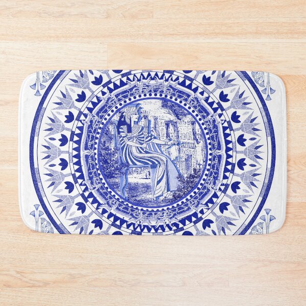 Item preview, Egyptian Blue and White Nefertari (SPODE INSPIRED) designed and sold by Curtis Ryan Woodside Productions.