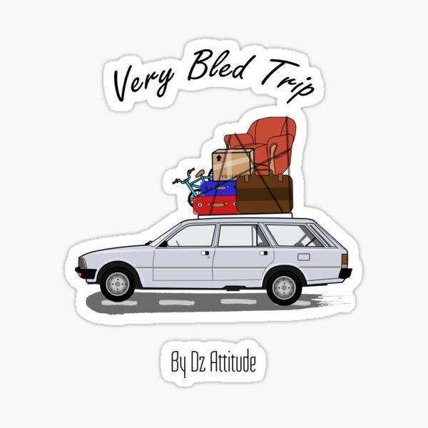 PEUGEOT 505 FAMILIAL PAR DZ ATTITUDE.
LE SANG Sticker