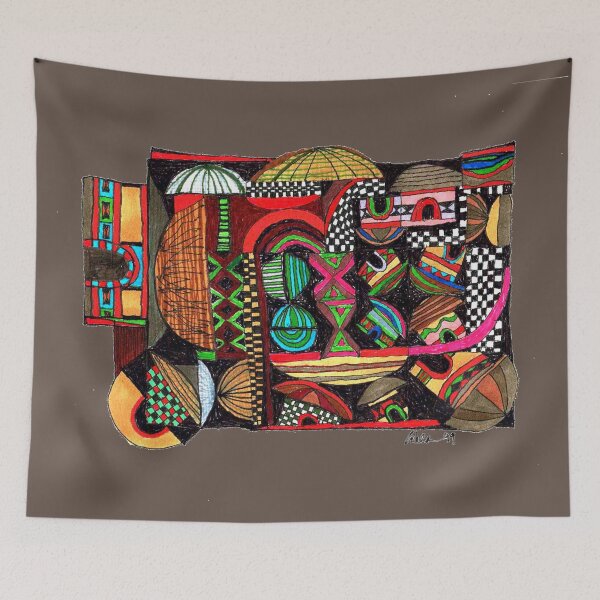 Item preview, Dwellings ll - Large Pattern. See also Small Pattern designed and sold by Rodney Cohen.
