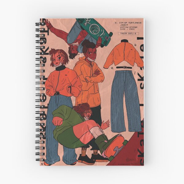 Aperçu de l'œuvre copains sk8 - Suki créée et vendue par oakai.