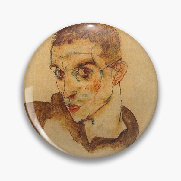 Item preview, Egon Schiele - Self Portrait 1914 designed and sold by artcenter.