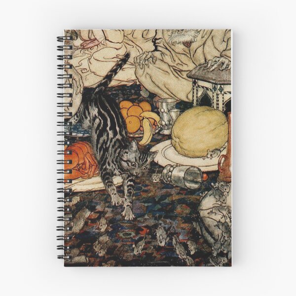 Aperçu de l'œuvre Arthur Rackham - Le chat de Dick Whittington créée et vendue par Dreamflight.