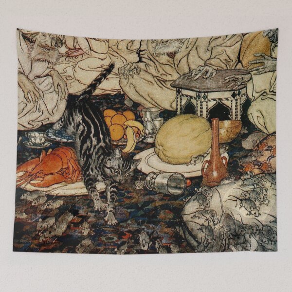 Item preview, Arthur Rackham- Dick Whittington's Cat designed and sold by Dreamflight.