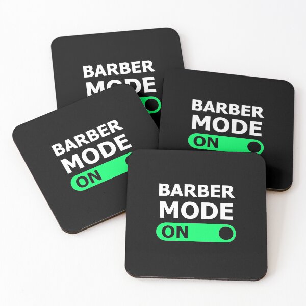Item preview, BARBER MODE ON designed and sold by cofera.