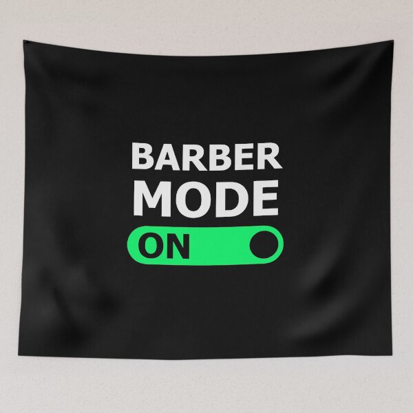 Item preview, BARBER MODE ON designed and sold by cofera.