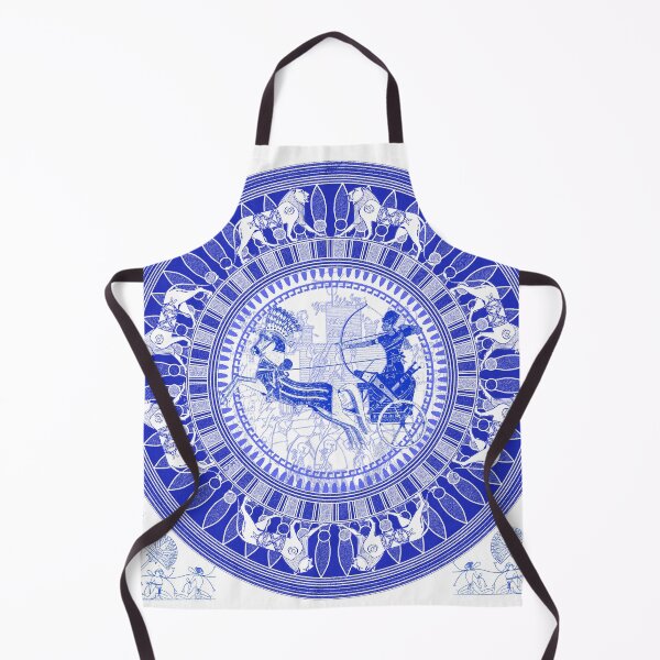 Item preview, Egyptian Blue and White Ramses (SPODE INSPIRED) designed and sold by Curtis Ryan Woodside Productions.