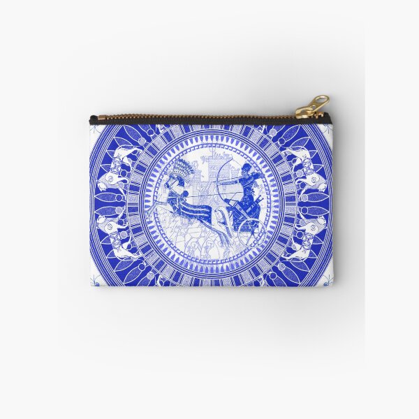 Item preview, Egyptian Blue and White Ramses (SPODE INSPIRED) designed and sold by Curtis Ryan Woodside Productions.