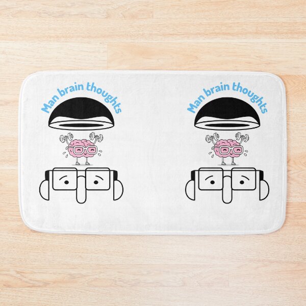 Item preview, Man Brain Thoughts  designed and sold by Got-Ya-Bak.