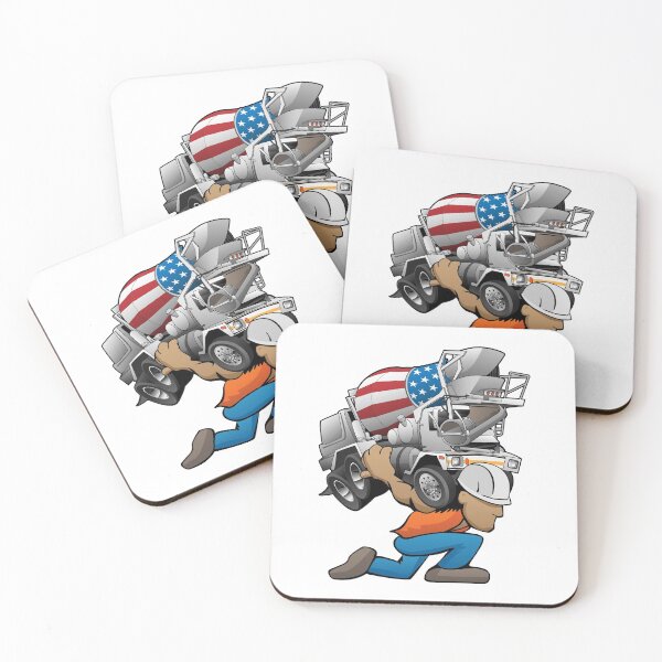 Item preview, Cement Truck Mixer Cartoon designed and sold by hobrath.