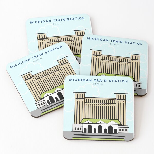 Item preview, Michigan Train Station, Detroit Michigan designed and sold by hurleygirlie333.