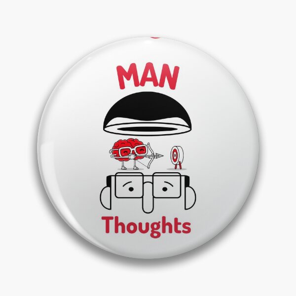 Item preview, Man Brain Thoughts Archery designed and sold by Got-Ya-Bak.