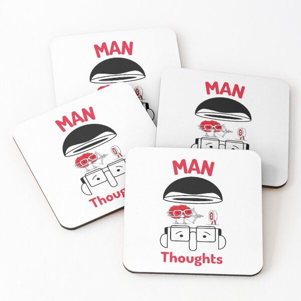 Item preview, Man Brain Thoughts Archery designed and sold by Got-Ya-Bak.